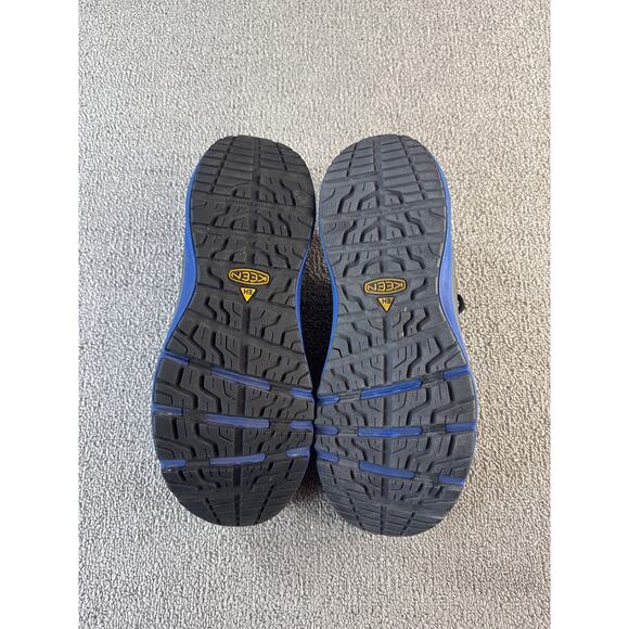 Keen Utility Shoes Steel Toe KonnectFit Work Hiking Black Blue Mens Size 8.5EE - Picture 3 of 11